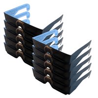 Ecplis bril - 10 stuks - Zwart